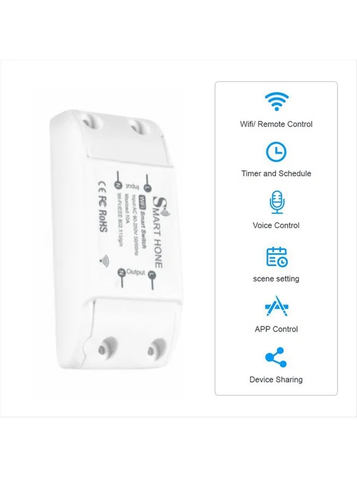 Умный дом WiFi выключатель телефона беспроводной пульт, вариант, фото 3