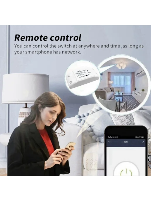 Умный дом WiFi выключатель телефона беспроводной пульт, вариант, фото 4