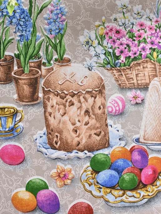 NIKITA TEREHOV TEXTILE Полотенца кухонные 47х60см 3 шт рогожка, 47x60 см, 3 шт, фото 6