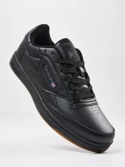 Кроссовки демисезонные Reebok. Цвет черный. Вид 1.