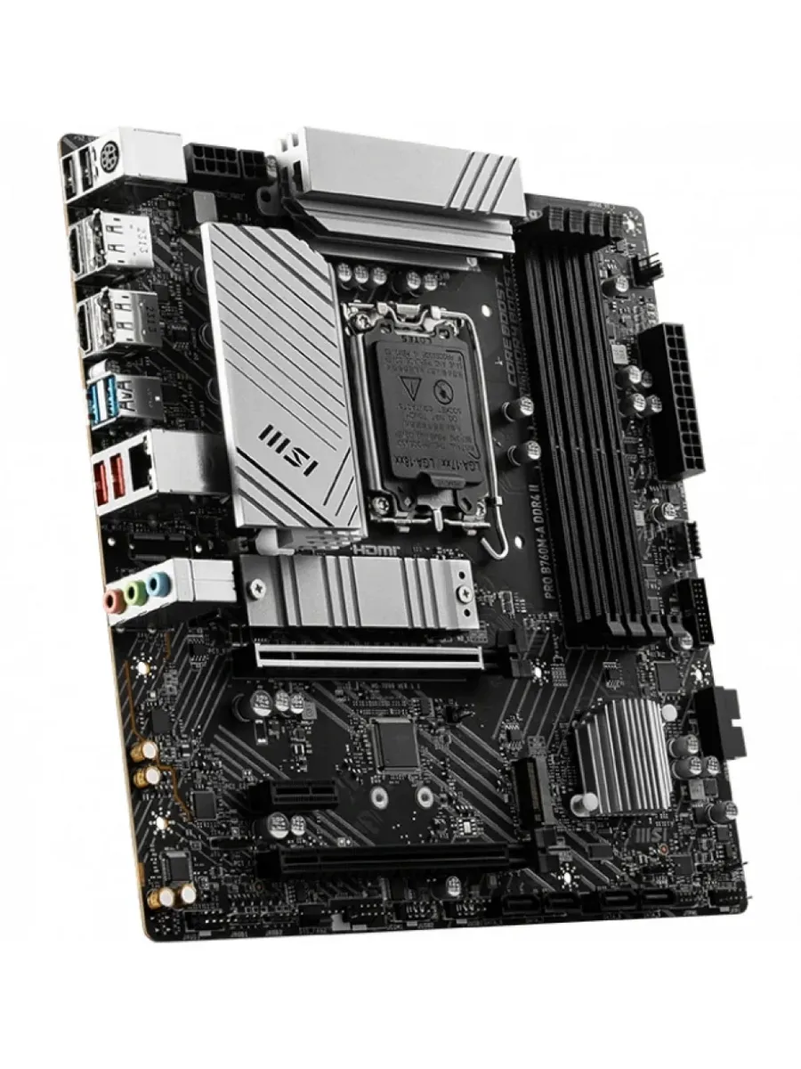 Материнская плата PRO B760M-A DDR4 II MSI 760205543 купить за 17 599 ₽ в интернет‑магазине Wildberries