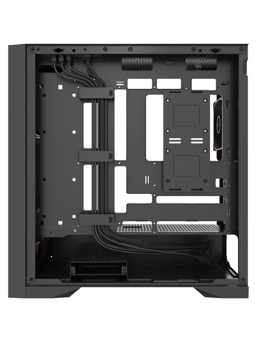 Powercase Компьютерный корпус ByteFlow Pro ARGB, чёрный, черный, фото 6