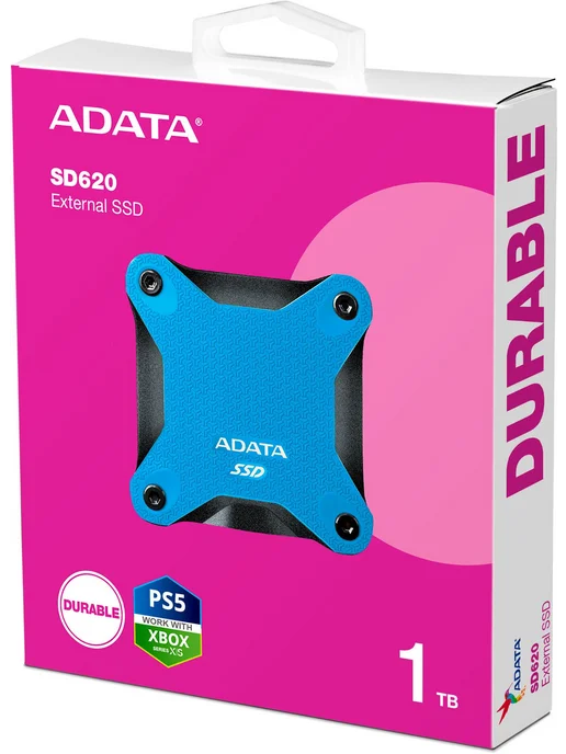 A-Data Внешний SSD-накопитель SD620-1TCBL, синий, фото 6