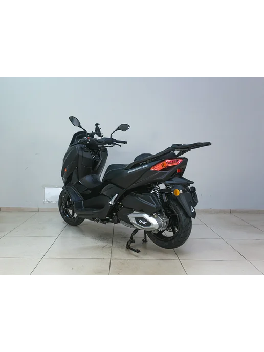 ТЕХНОМОТОРФ Скутер VMC XMAX 250 Matt Grey с ЭПТС, инжектор, черный, фото 6