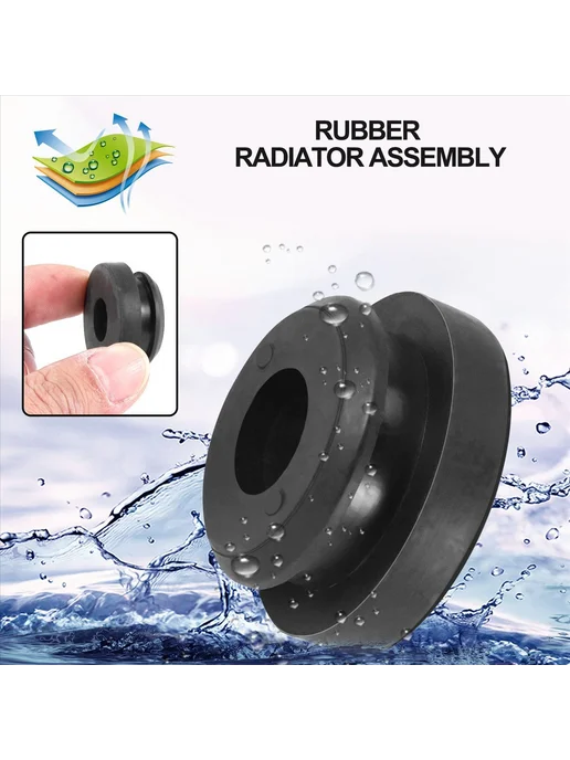 2PCS Radiator Assembly Upper Insulator Mounts Bushing, 2 шт, фото 7