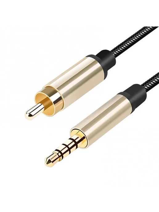 3 5мм Jack HiFi коаксиальный AUX кабель для усилителей ТВ (2, вариант