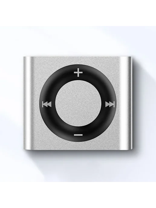 Мини MP3 плеер с динамиком карта TF 64Гб 180мАч серебро, 64 ГБ, 180 мАч, черный, фото 7