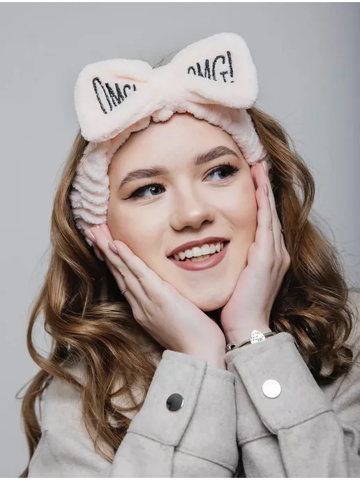 OMG bandage повязка косметическая на голову OMG, оранжевый