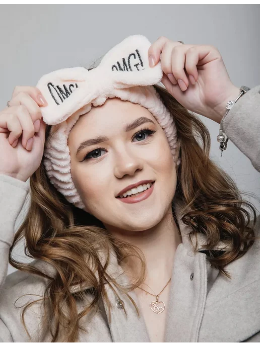 OMG bandage повязка косметическая на голову OMG, оранжевый, фото 2