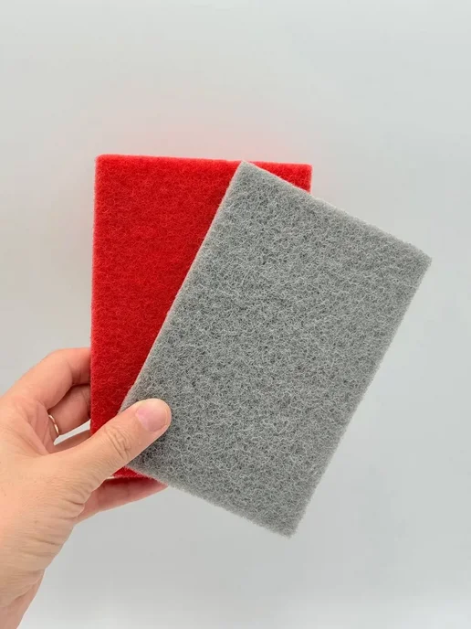 сар96 Набор абразивных чистящих салфеток, серый, фото 8