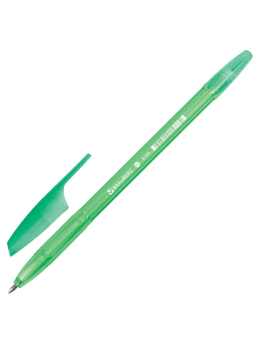 Brauberg Ручка шариковая синяя 0,7 мм школьная, синий, 5 шт, фото 7