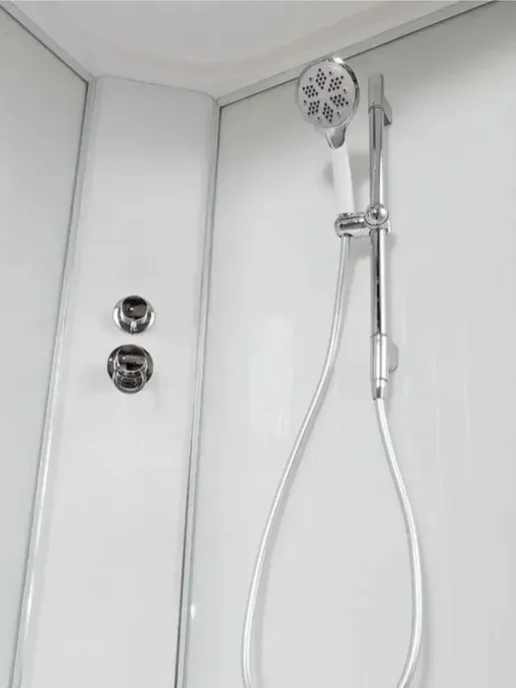 DTO Душевая кабина Без кр. с электр+гидром+LED 100x100х208см, 100x100, фото 4