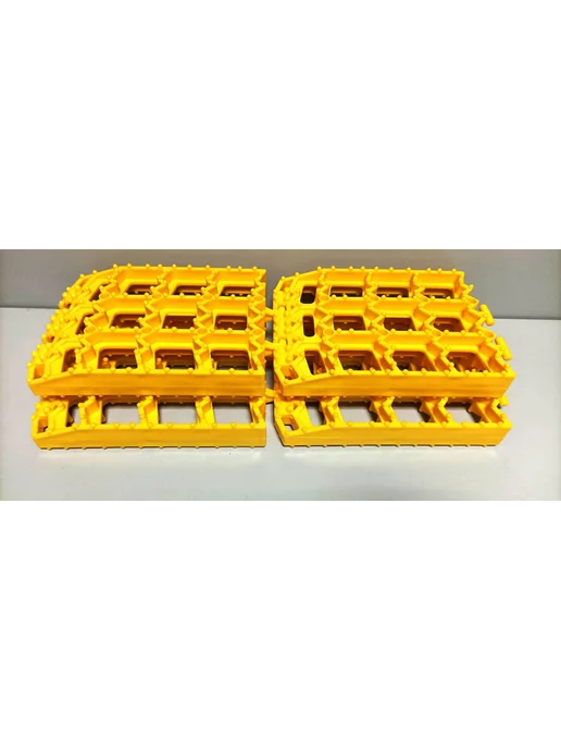 За Рулем Антибукс Z-Track Premium Yellow (4 трака) усиленные 4,5 т, желтый, фото 3