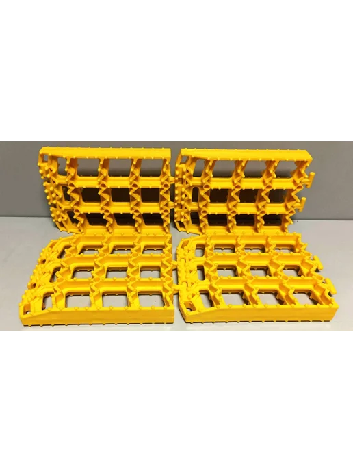 За Рулем Антибукс Z-Track Premium Yellow (4 трака) усиленные 4,5 т, желтый, фото 5