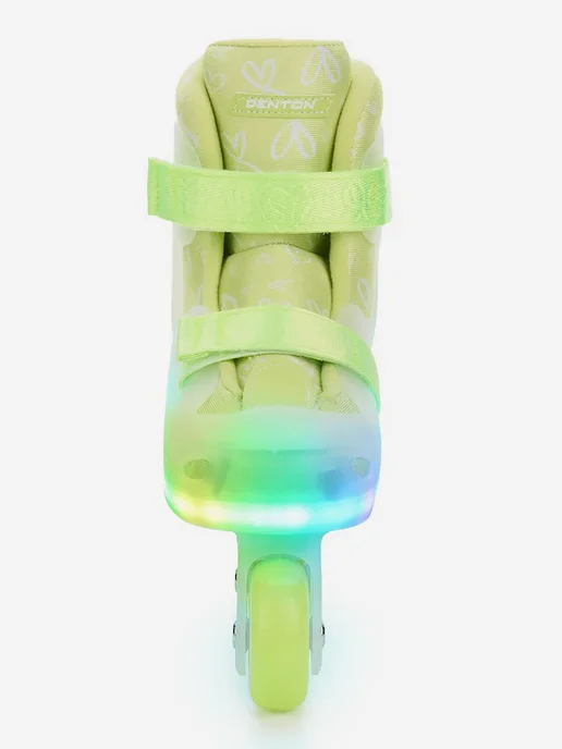Denton Роликовые коньки детские LED, зеленый, фото 7