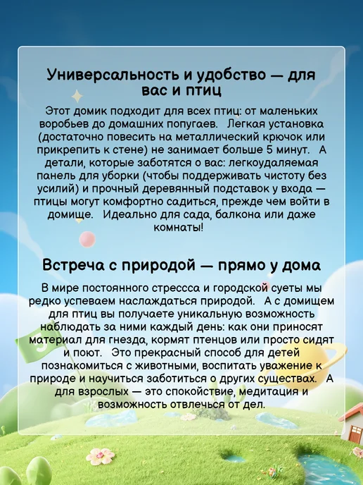 Кормушка-домик для птиц с откидной крышкой, желтый, фото 5