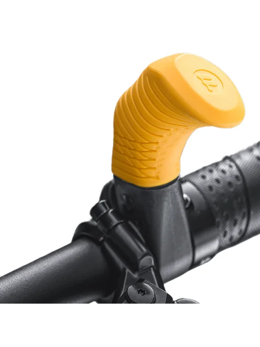 1пар MTB эргономичные Thumb Support рукоятки для MTB (Жёлтые, желтый, фото 4