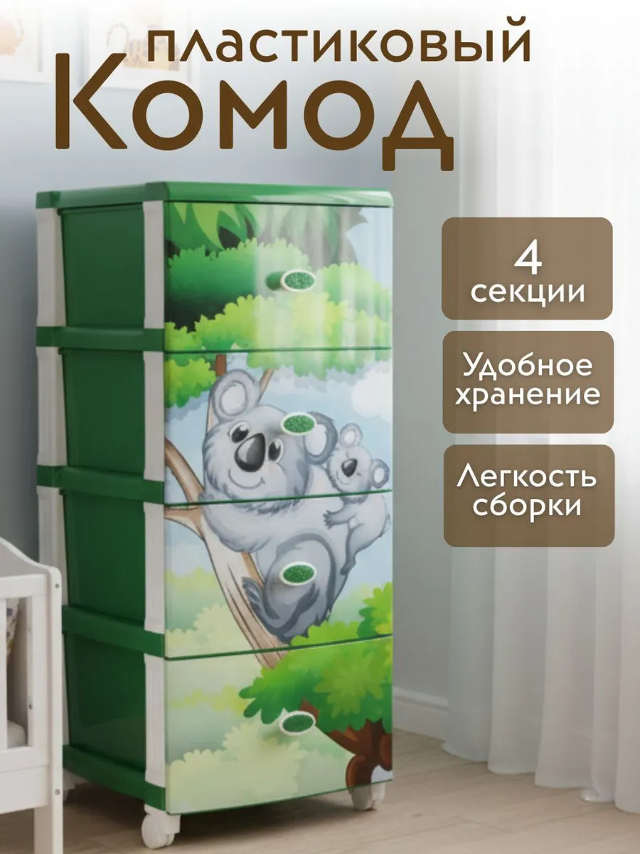Комод пластиковый