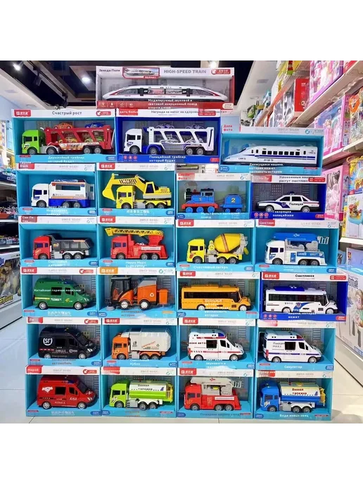 Игрушечный автомобиль Транспортная тележка, вариант, фото 7