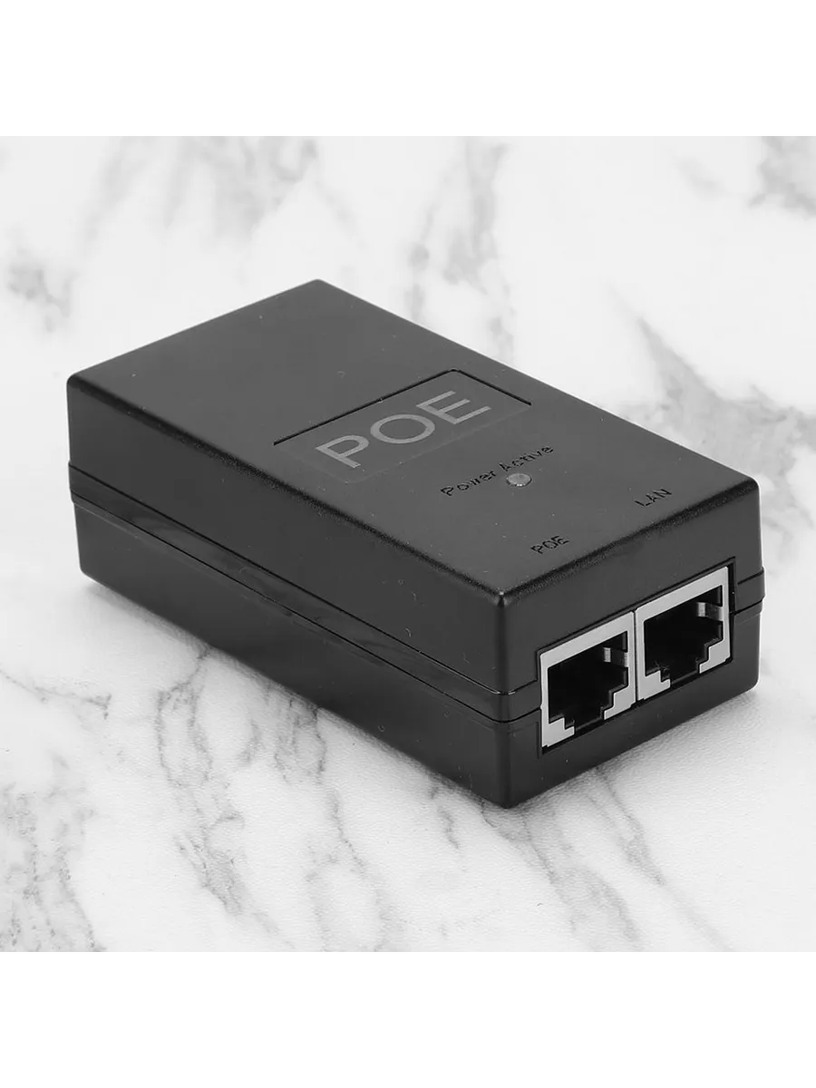 24V 0.5A 12W POE инжектор Ethernet для CCTV