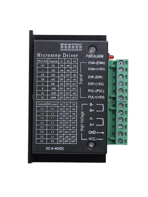 Драйвер шагового мотора 4A 42VDC 32 сегмента для 42 57 86 ша, 2 шт, фото 3