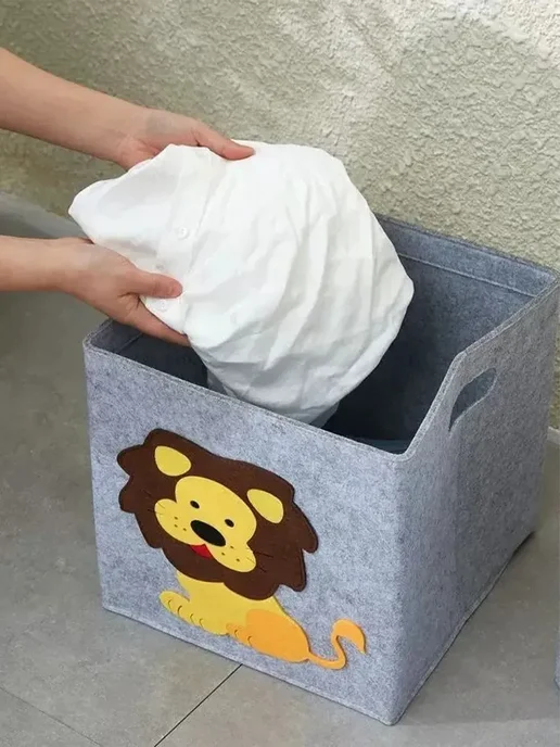 Коробки для игрушек и хранения вещей 4 шт, 4 шт, фото 5