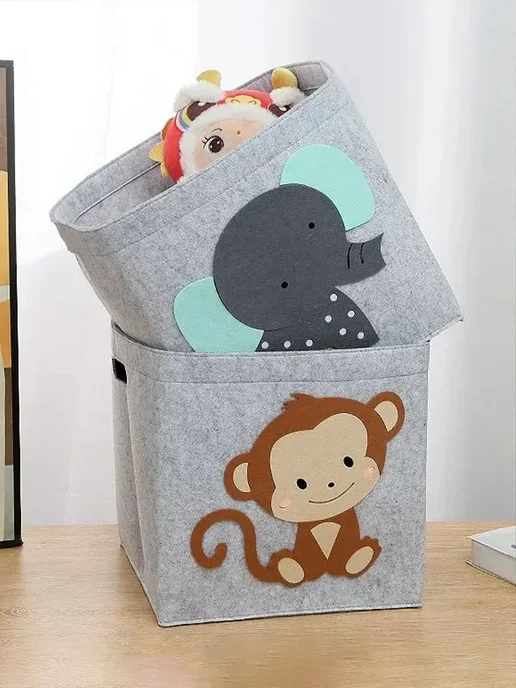 Коробки для игрушек и хранения вещей 4 шт, 4 шт, фото 8