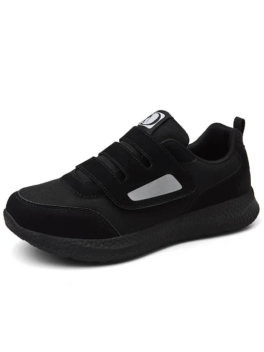 Диабетические кеды Slip-On ортопедические, антискольжение, о, черный, фото 5