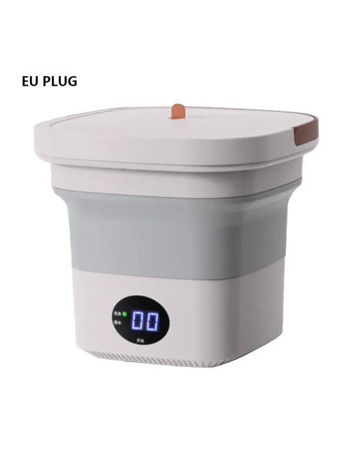 6L портативная стиральная машина 3 режима, складная, евро ви, 6 л, фото 2