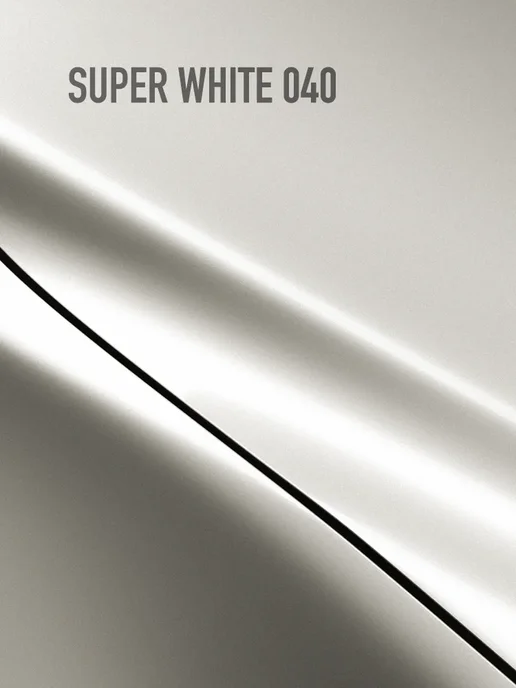 HOTZ Автомобильная краска Super White 040, 1 л.+Разбавитель, 1 л, фото 2