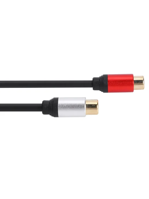 Аудиокабель 3.5мм мужской — 2RCA женский, AUX для планшета, 2 шт, фото 8
