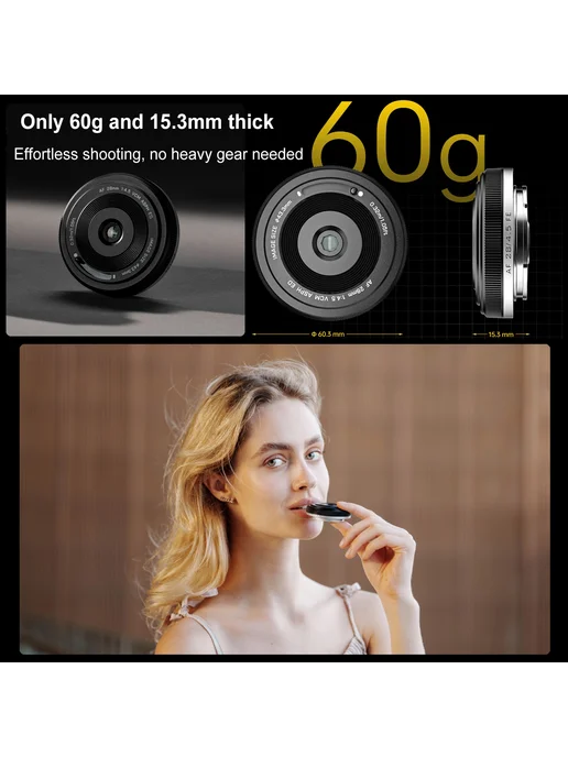 Viltrox Объектив 28 мм F4,5 FE для байонета Sony E, черный, фото 7