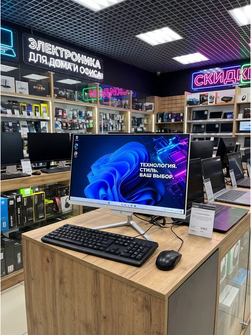 MEIMEI Моноблок 24", Intel Core i7 4790,SSD256ГБ RAM 16ГБ, 256 ГБ, 16 ГБ, фото 2