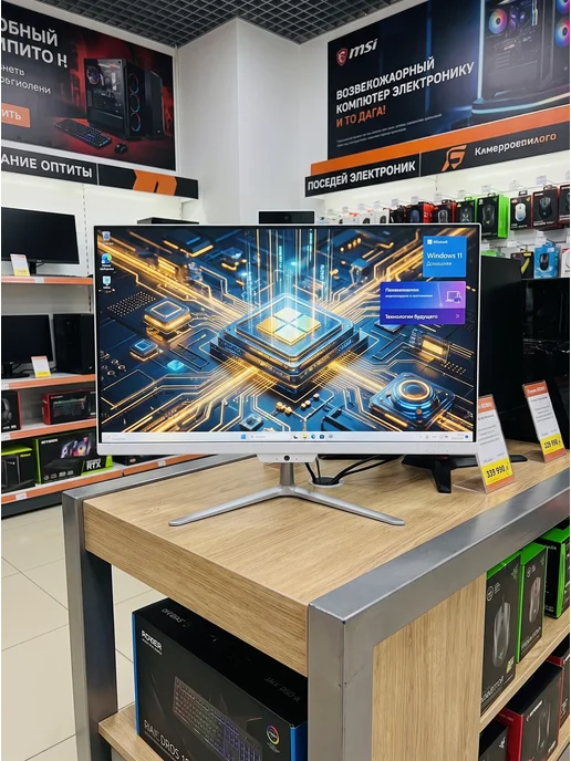 MEIMEI Моноблок 24", Intel Core i7 4790,SSD256ГБ RAM 16ГБ, 256 ГБ, 16 ГБ, фото 5