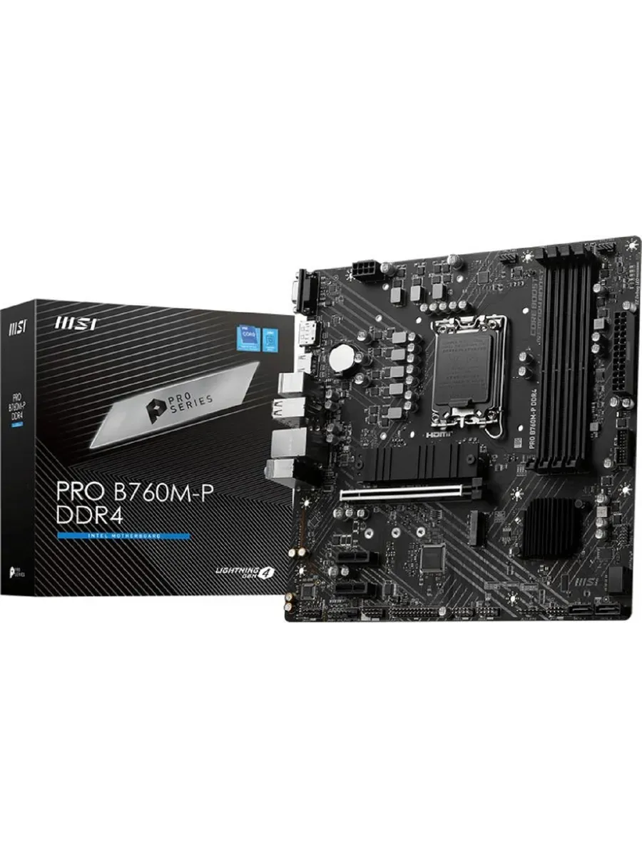 MSI PRO B760M-P DDR4 Soc-1700 Intel B760 4