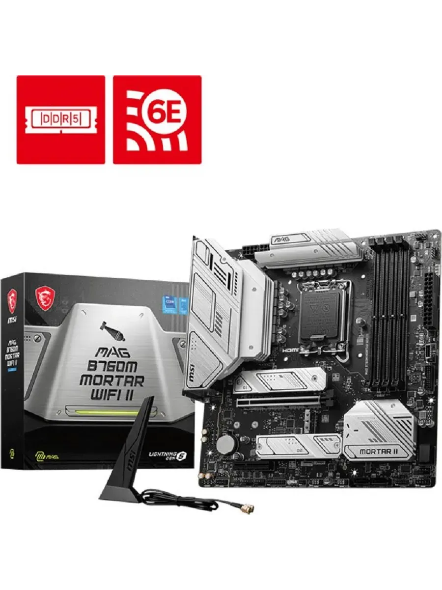 MSI MAG B760M MORTAR WIFI II Soc-1700 Inte