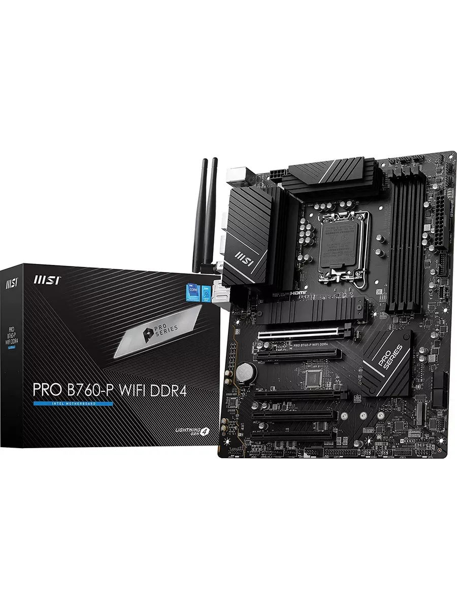 MSI PRO B760-P WIFI DDR4 Soc-1700 Intel B7