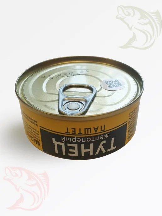 Владкон Паштет из тунца ТУ 100 гр. ключ - 4шт, 100 г, 4 шт, фото 2