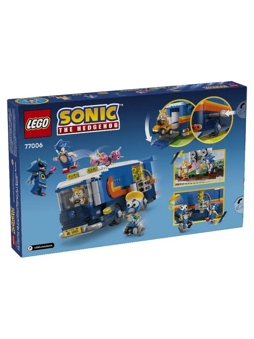 LEGO Sonic 77006 Командный грузовик отряда Соника, синий, фото 7