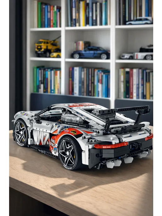 LEGO Конструктор машина im.master 2 в 1 Porsche 911 im.master, черный, фото 5