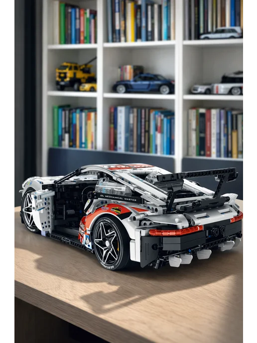 LEGO Конструктор машина im.master 2 в 1 Porsche 911 im.master, черный, фото 6