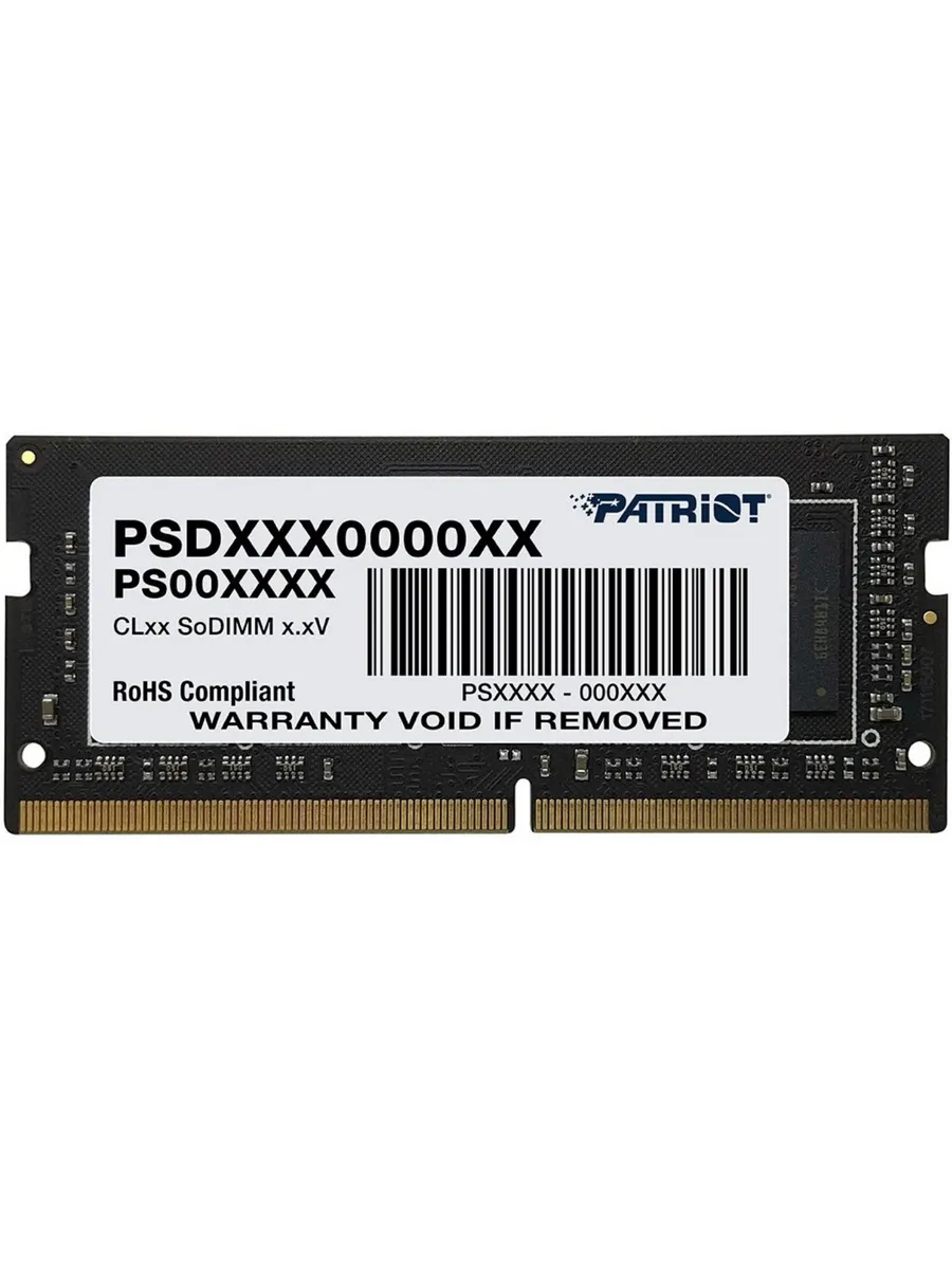 Оперативная память Signature PSD48G320081S PATRIOT 762005197 купить за 9 448 ₽ в интернет‑магазине Wildberries