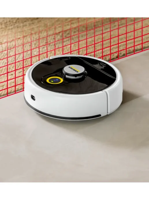 Karcher Робот-пылесос RCF 3, до 125 мин, сухая и влажная уборка, черный, фото 8