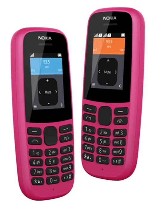 nokia Телефон кнопочный для пожилых детей и армии, розовый, фото 3