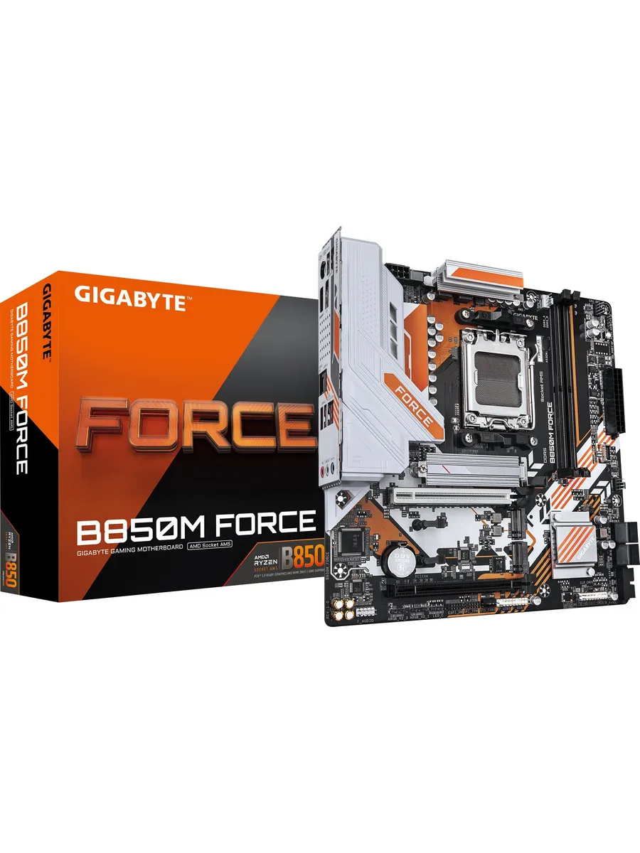 Материнская плата B850M FORCE Gigabyte 762101678 купить за 18 564 ₽ в интернет‑магазине Wildberries