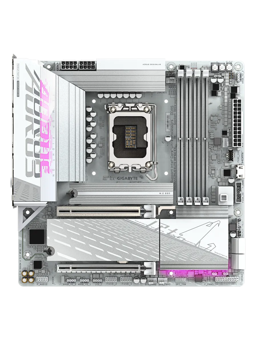Материнская плата B860M A ELT WF6E ICE Gigabyte 762101679 купить за 26 591 ₽ в интернет‑магазине Wildberries