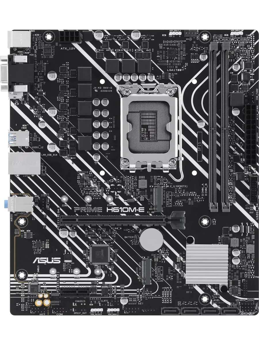 Материнская плата PRIME H610M-E-CSM (90MB1G10-M0EAYC) Asus 762135867 купить за 16 270 ₽ в интернет‑магазине Wildberries