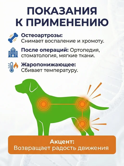 ВИК - здоровье животных Фироко 57 для собак противовоспалительные таблетки, 8 шт, 8 шт, фото 2