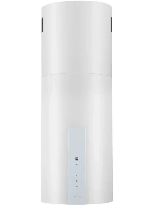 Korting Вытяжка островная кухонная KHA 35808 DX Cylinder 35см Черная, белый, фото 2