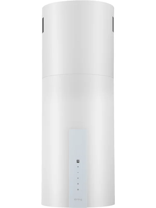 Korting Вытяжка островная кухонная KHA 35808 DX Cylinder 35см Черная, белый, фото 4
